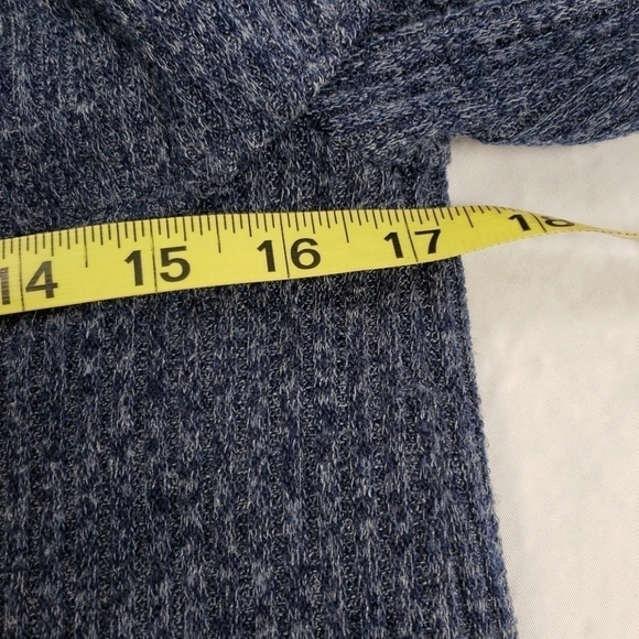 Collective Concepts MP Blue Tunic Sweater VGUC - Picture 10 of 12